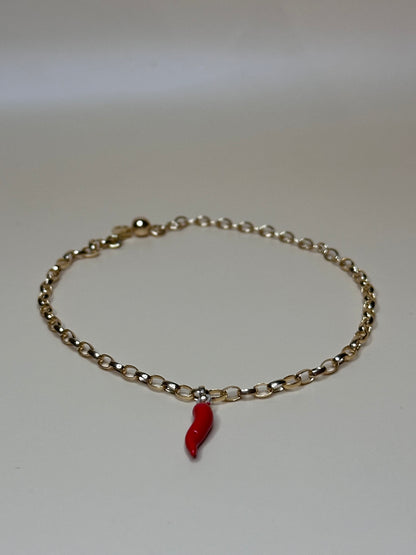 “Cosenza” 925 Silber mit Peperoncino-Anhänger