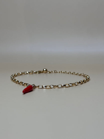 “Cosenza” 925 Silber mit Peperoncino-Anhänger