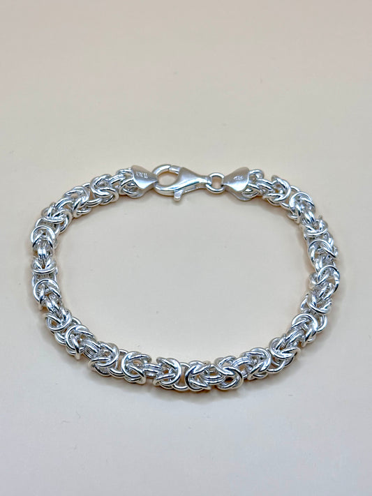 “Roma” – Handmade 925 Sterling Silver Bracelet