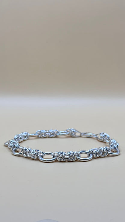 “Firenze” – Geflochtenes Armband aus 925er Sterlingsilber