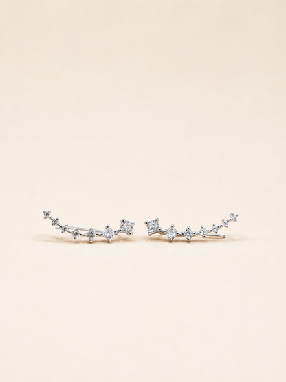 Stellare – Ear cuff con stelle e zirconi