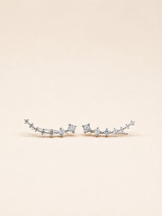 Stellare – Ear Cuff mit Sternen und Zirkonia