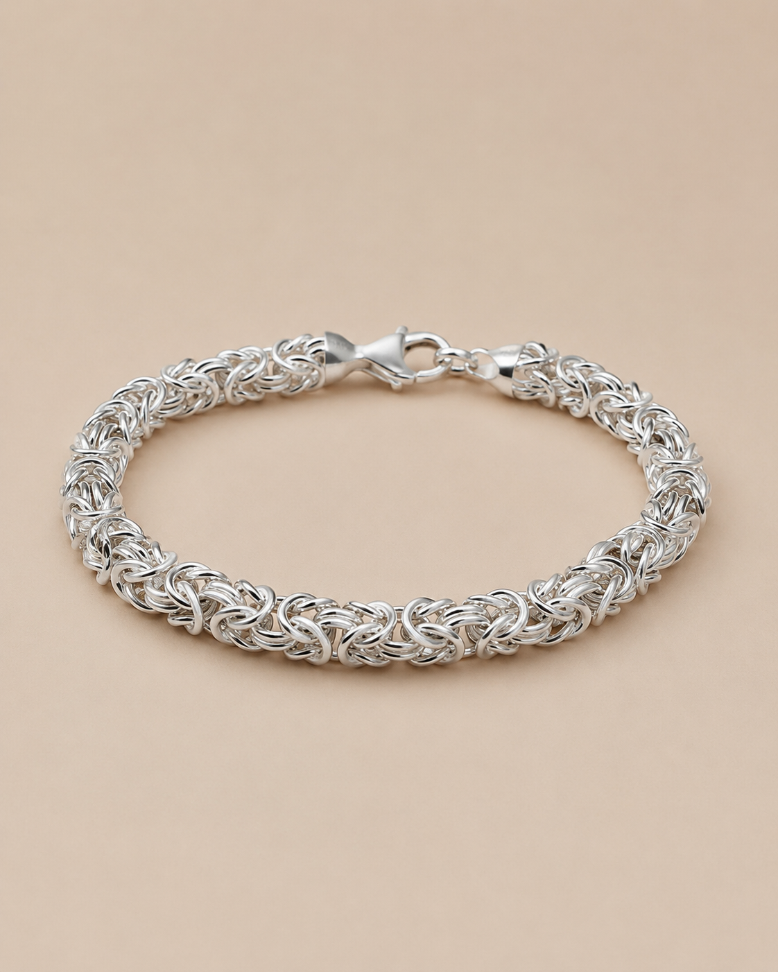 Roma – Armband mit polierten Kettengliedern