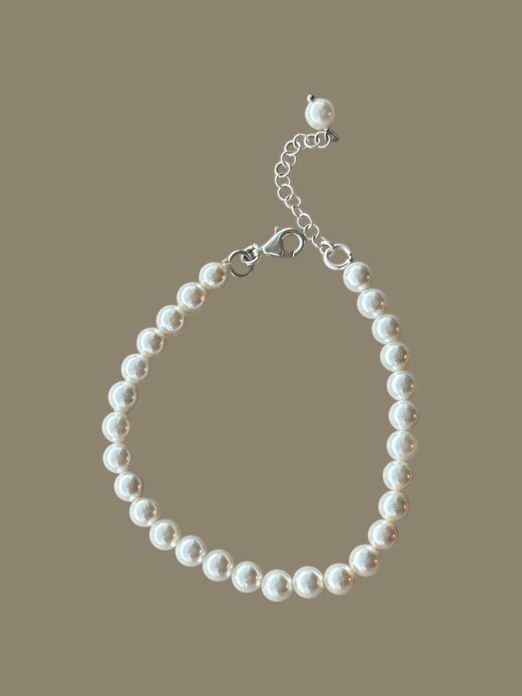 „Venezia“ – Armband aus 925er Sterlingsilber mit Perlen