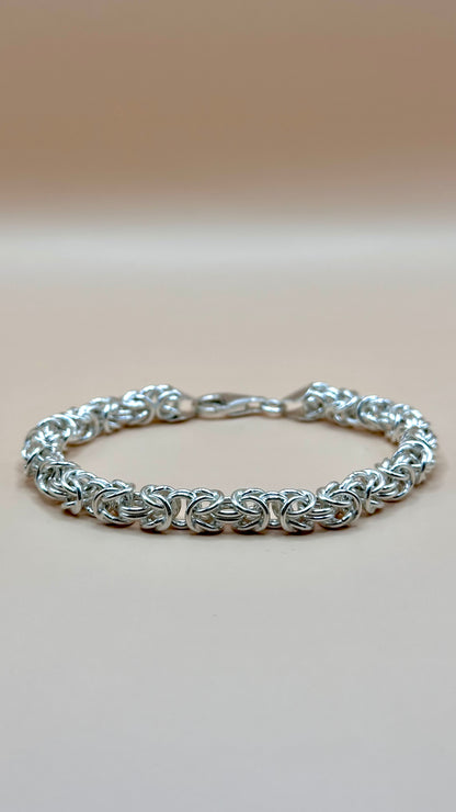 “Roma” – Handmade 925 Sterling Silver Bracelet