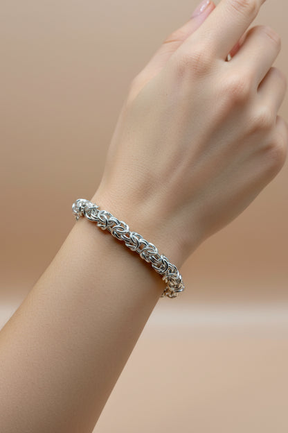 “Roma” – Handmade 925 Sterling Silver Bracelet