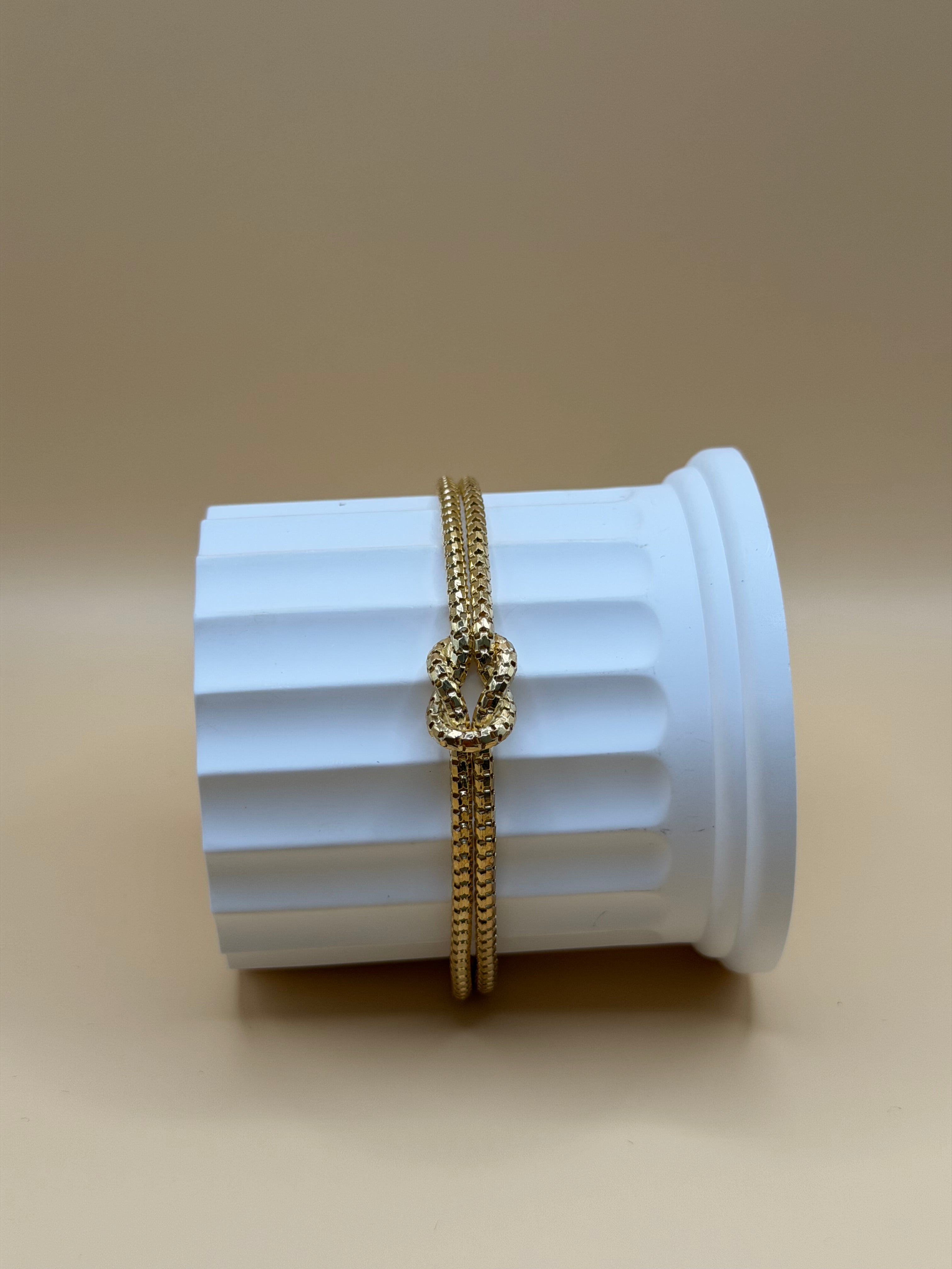 "Pavia" – Vergoldetes Armband aus 925er Sterlingsilber