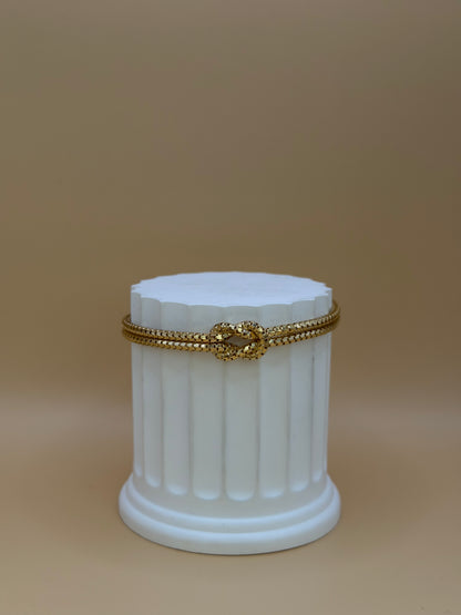 "Pavia" – Bracciale placcato oro in argento sterling 925
