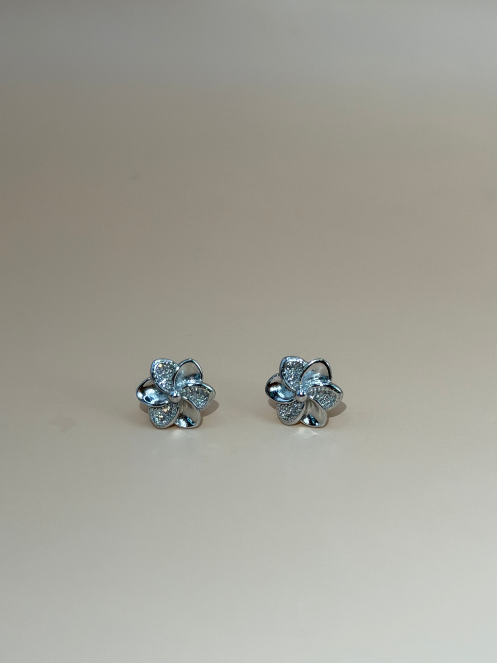 "FIORENZA" Ohrringe in Blütenform aus 925 Sterling Silber