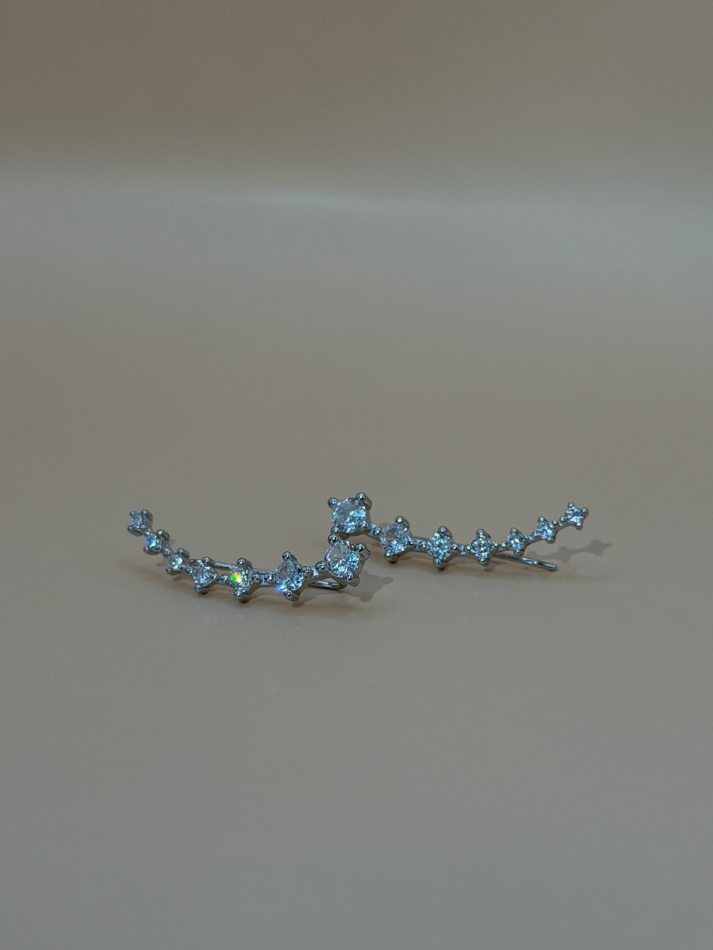 "STELLARE" Ear Cuff 925 Sterling Silber mit Zirkonia