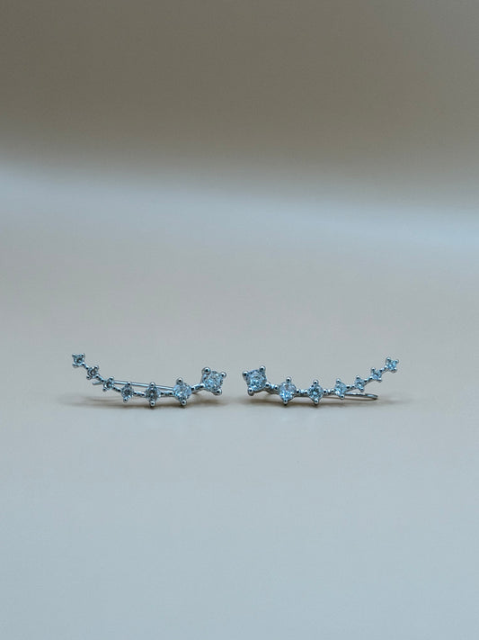 "STELLARE" Ear Cuff 925 Sterling Silber mit Zirkonia