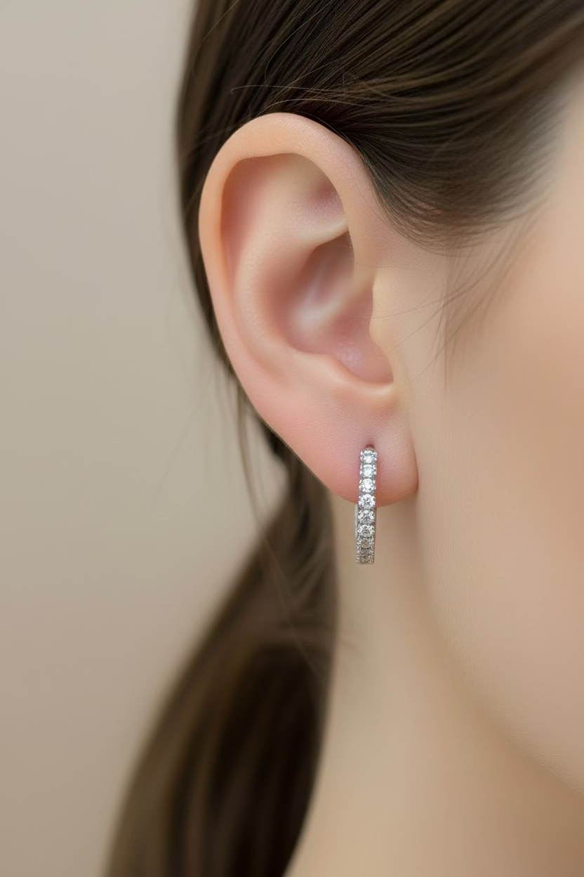"LUMINOSA" 925 Sterling Silber mit Zirkonia