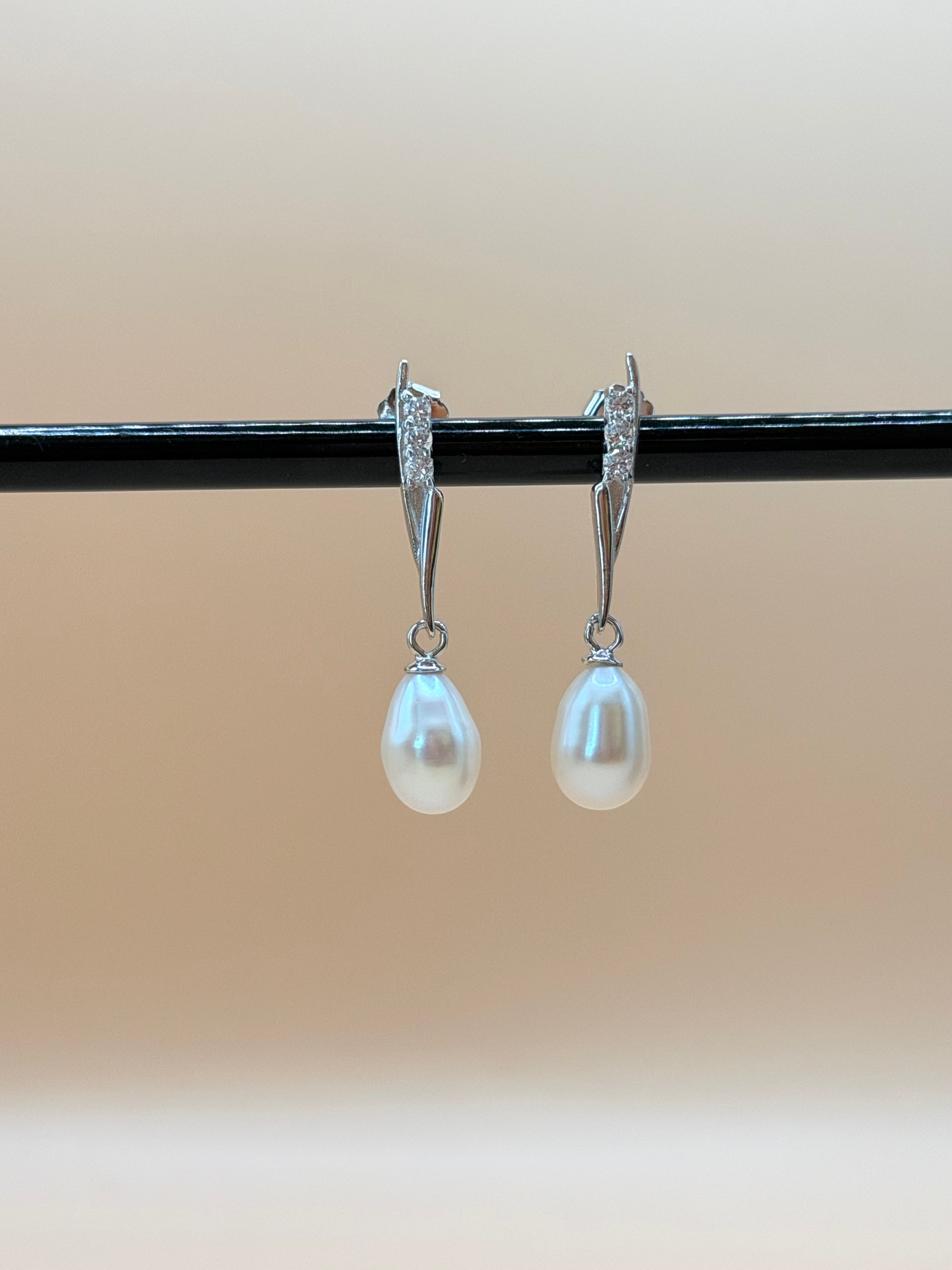 "PERLACEA" 925 Sterling Silber mit Perle