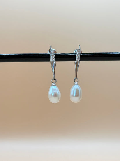 "PERLACEA" 925 Sterling Silber mit Perle